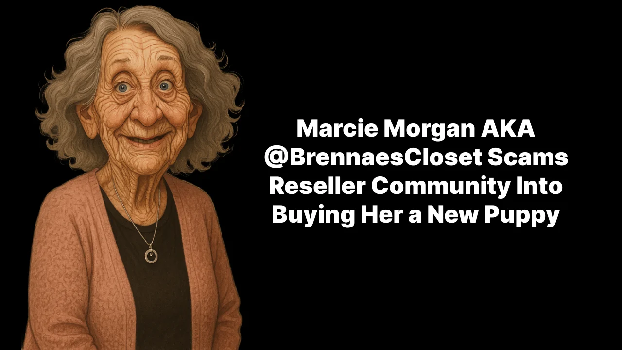 Reseller Marcie Morgan AKA @BrennaesCloset Scams Reseller Community Into Buying Her a New Puppy